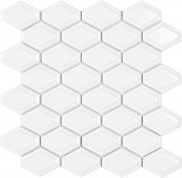 Intermatex Honeycomb White Gloss mozaik